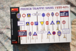 Mini Art 35645 FRENCH TRAFFIC SIGNS 1930-40's