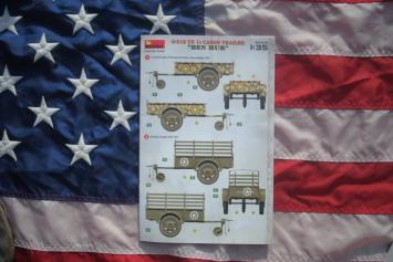 MiniArt 35436 G-518 U.S. 1T Cargo Trailer Ben Hur