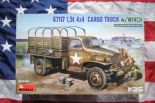 Mini Art 35389 G7117 1,5T 4×4 CARGO TRUCK w/WINCH