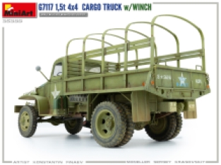 Mini Art 35389 G7117 1,5T 4×4 CARGO TRUCK w/WINCH