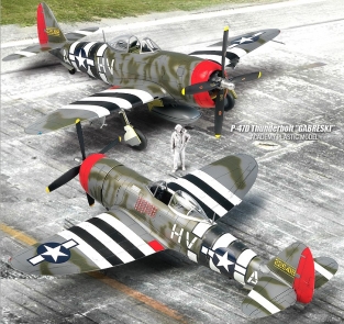 Academy 12222   P-47D-25 THUNDERBOLT 