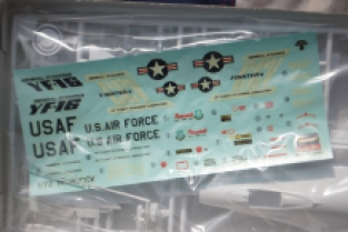 Hasegawa C01 General Dynamics YF-16/CCV U.S. Air Force CCV Testbed