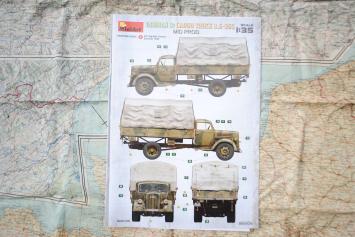 MiniArt 35456 German 3t Cargo Truck 3,6-36S Mid Prod