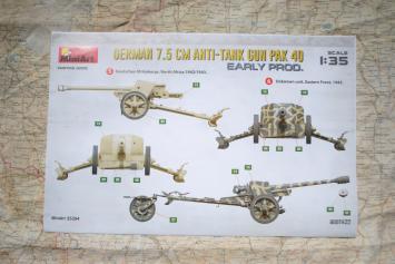 MiniArt 35394 German 7,5 cm Anti-Tank Gun PaK. 40 early prod.