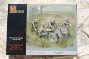 Pegasus hobbies 7510 German 75mm 1e IG18 Infantry Gun with Crew