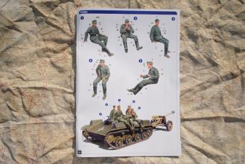 MiniArt 35395 German Artillery Tractor T-60(r) with Crew, Towing PaK40 7.5cm Gun