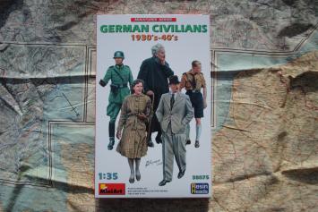 MiniArt 38075 GERMAN CIVILIANS 1930-40S. RESIN HEADS