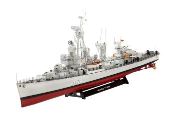 Revell 05179 German Destroyer Class 119 (Z1/Z5) Platinum Edition using metal parts