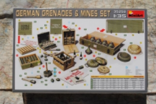 Mini Art 35258  German Grenades & Mines Set