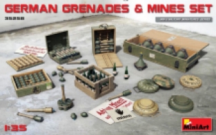 Mini Art 35258  German Grenades & Mines Set