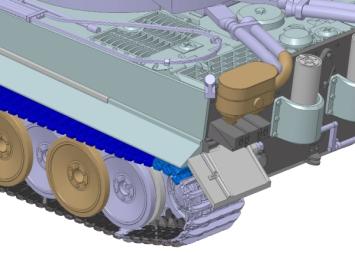 Zvezda 5002 German Heavy Tank Tiger I Early Production