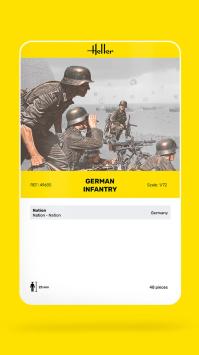 Heller 49605 GERMAN INFANTRY WWII