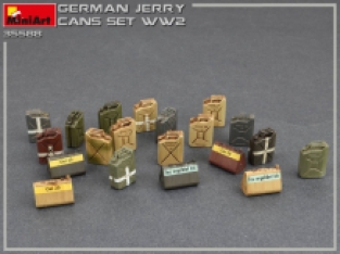 Mini Art 35588 GERMAN JERRY CANS SET WW2