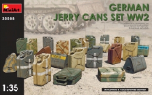 Mini Art 35588 GERMAN JERRY CANS SET WW2