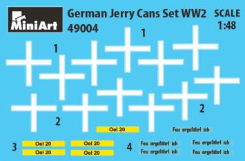 MiniArt 49004 GERMAN JERRY CANS WW2