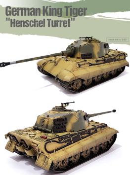 Academy 13423 German King Tiger ‘Henschel Turret‘