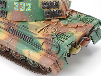 Tamiya 35164 German King Tiger Production Turret Panzer Kampfwagen VI Tiger II Königstiger Sd.Kfz. 182 Serien Turm