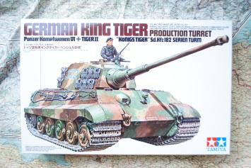 Tamiya 35164 German King Tiger Production Turret Panzer Kampfwagen VI Tiger II Königstiger Sd.Kfz. 182 Serien Turm