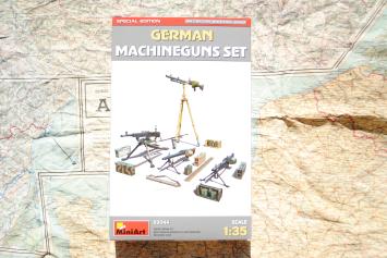 MiniArt 53044 German Machine Guns Set. Special Edition