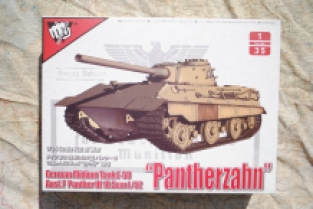 Modelcollect UA35015 German Medium Tank E-50 mit 10.5cm L/52 “Panther III Ausf.F” Pantherzahn