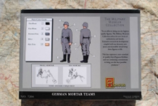 Pegasus hobbies 7204 German Mortar Teams 'Granetwerfer'