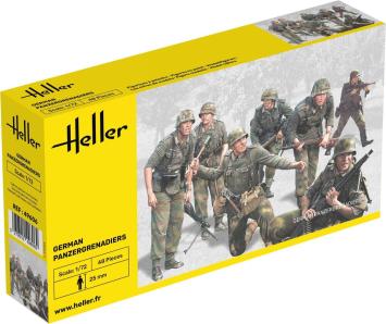 Heller 49606 GERMAN PANZERGRENADIERS WWII