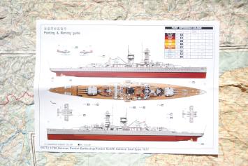 Trumpeter 05773 German Pocket Battleship Admiral Graf Spee 1937
