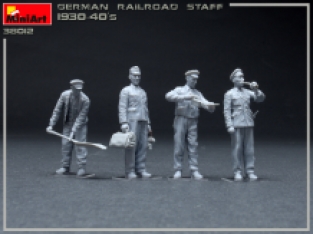 Mini Art 38012 German Railroad Staff 1930-40's 