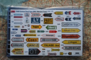 Mini Art 35600 GERMAN ROAD SIGNS WW2 'FRANCE 1944'