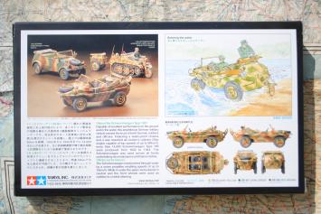 Tamiya 32506 German Schwimmwagen Type 166 Pkw K2s
