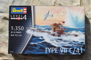 Revell 05154  German Submarine TYPE VII C/41 U-BOAT Kriegsmarine