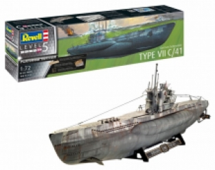 Revell 05163 German Submarine TYPE VII C/41 U-BOAT