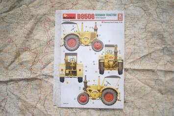 MiniArt 24010 GERMAN TRACTOR D8506 WITH ROOF