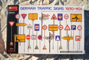 Mini Art 35633 GERMAN TRAFFIC SIGNS 1930-40s