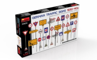 Mini Art 35633 GERMAN TRAFFIC SIGNS 1930-40s