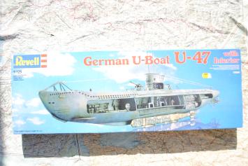 Revell 05060 German U-Boat U-47 'Günther Prien' with Interior