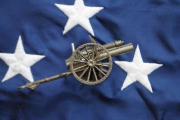 ZZ Toys 7112 Geschütz für Amerikanischen Bürgerkrieg / Ordnance QF 18-ponder