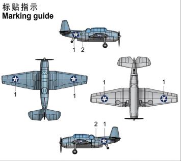 Trumpeter 06212 Grumman TBF/TBM Avenger