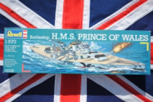 Revell 05102 H.M.S. Prince of Wales Royal Navy Battleship