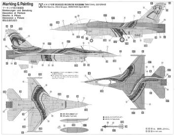 Hasegawa 01980 General Dynamics F-16A ADF FIGHTING FALCON 