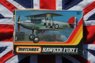 Matchbox PK-1 HAWKER FURY 1