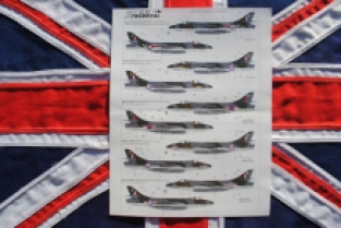 Xtradecal X72-047 Hawker Hunter F Mk.9/FR10