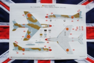 Airfix A09189 HAWKER HUNTER F.4/F.5/J34