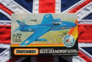 Matchbox PK-117 Hawker Hunter T.Mk.7 'BLUE DIAMONDS' RAF No.92 Squadron