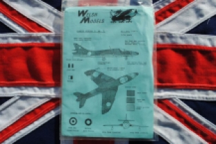 Welsh Models PJW2A HAWKER HUNTER T.Mk.7