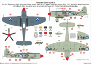 Airfix A06106 HAWKER SEA FURY FB.11 