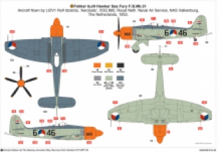 Airfix A06106 HAWKER SEA FURY FB.11 