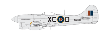 Airfix A02110 Hawker Tempest Mk.V Post War
