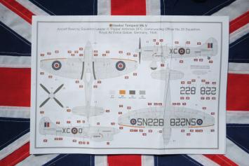 Airfix A02110 Hawker Tempest Mk.V Post War