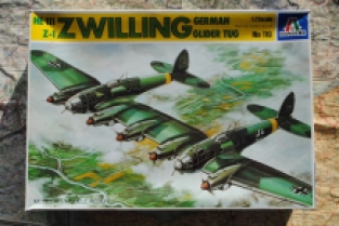 Italeri 119 Heinkel He 111 Z-1 Zwilling German Glider Tug